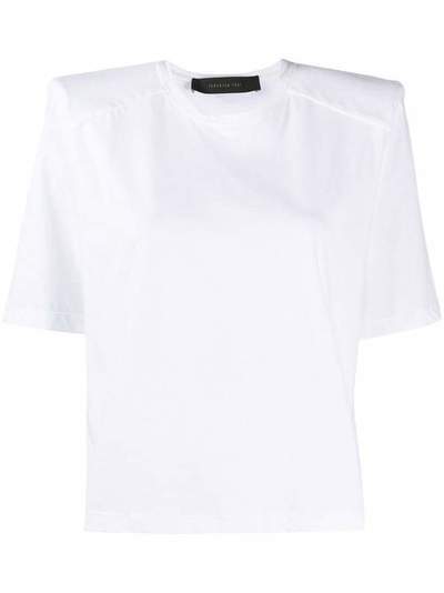 Federica Tosi футболка со структурированными плечами FTE20TS125BJE0081