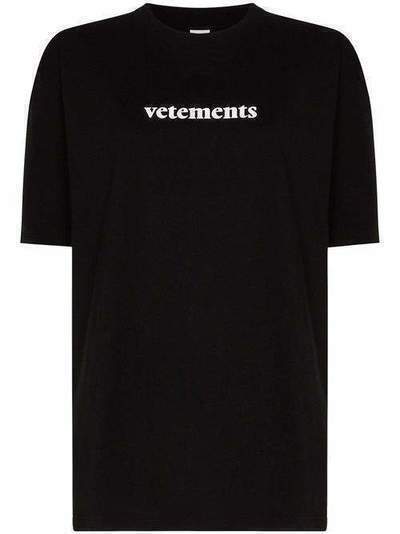 Vetements футболка Postage с логотипом SS20TR3051610