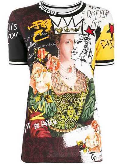 Dolce & Gabbana футболка с принтом F8L39TG7TLY