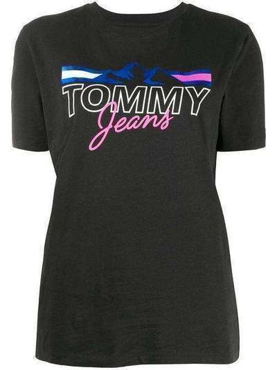 Tommy Jeans футболка с графичным логотипом DW0DW07533