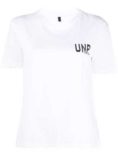 UNRAVEL PROJECT футболка с короткими рукавами и логотипом UWAA016R20JER0030110