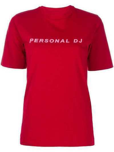 Kirin футболка Personal DJ с круглым вырезом KWAA001S20JER0022530