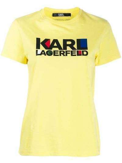 Karl Lagerfeld футболка с логотипом 201W1733730