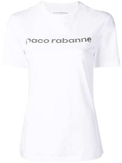 Paco Rabanne футболка с логотипом 19EJTE003C00292