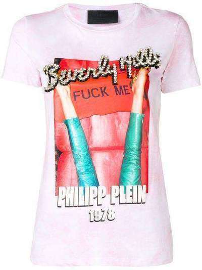 Philipp Plein футболка с принтом S19CWTK1188PJY002N