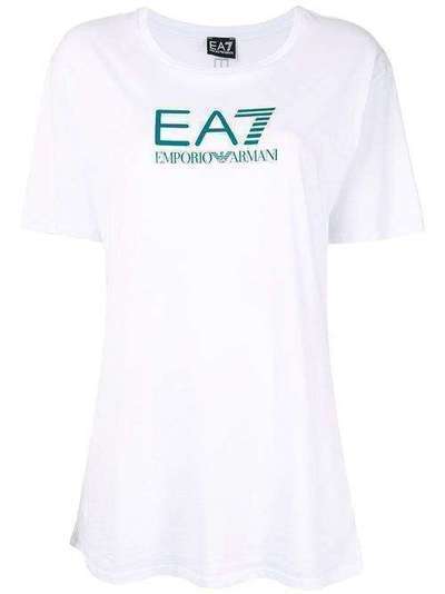Ea7 Emporio Armani футболка с логотипом 3HTT32TJ52Z