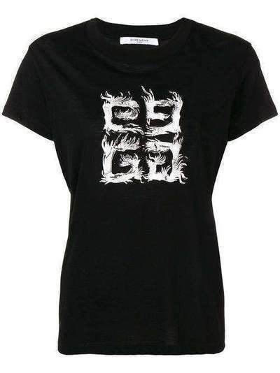 Givenchy футболка '4G' BW704X3Z0Z