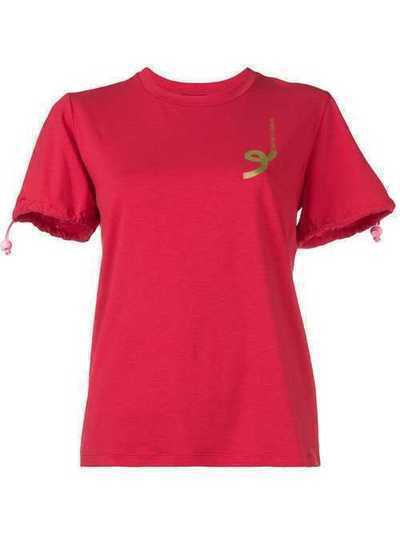 Emporio Armani футболка с рукавами на шнурках 3G2T9W2JI2Z