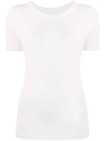 Yohji Yamamoto однотонная футболка с короткими рукавами NCT020721