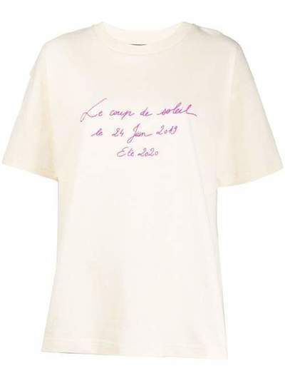 Jacquemus футболка Le Coup de Soleil 201JS1720555210
