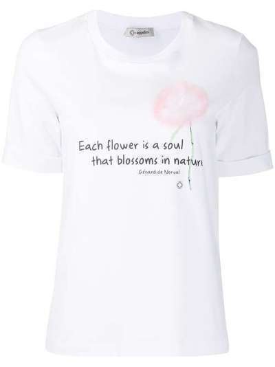 Peserico футболка с цветочным принтом M06607J0Q400070