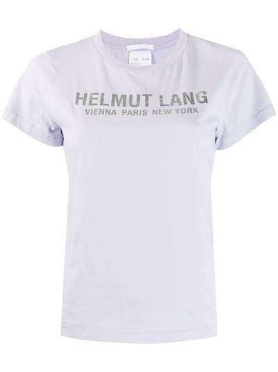 Helmut Lang футболка с короткими рукавами и логотипом K04DW508