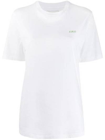 Kirin футболка свободного кроя с вышитым логотипом KWAA001F190050390260