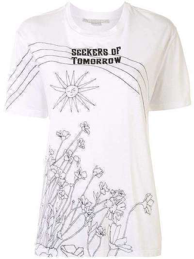 Stella McCartney футболка с принтом Seekers of Tomorrow 381701SNW88