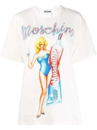 Moschino футболка Toothpaste A07135440