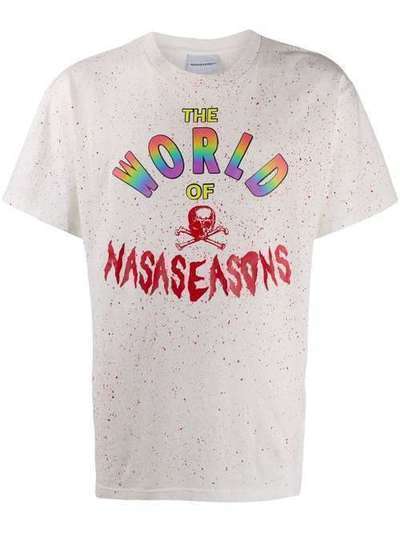 Nasaseasons футболка с логотипом T028W