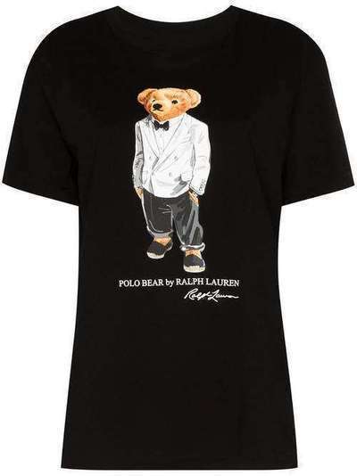 Polo Ralph Lauren футболка с принтом Tux Polo Bear 211795419002