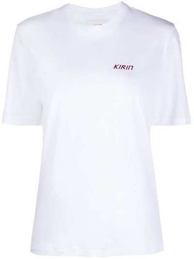 Kirin футболка с короткими рукавами и логотипом KWAA001S20JER0010225