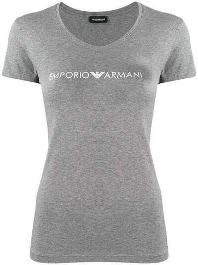 Emporio Armani приталенная футболка с логотипом 1633219A31706749