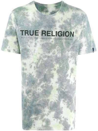 True Religion футболка с логотипом и принтом тай-дай M20ST35D9G