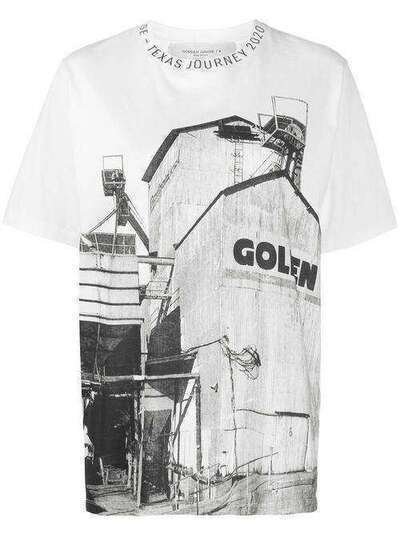 Golden Goose футболка с графичным принтом G36WP026Q1