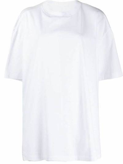 Maison Margiela футболка оверсайз с драпировкой S51GC0474S22816