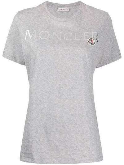Moncler футболка с логотипом F10938C71510V8094