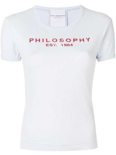 Philosophy Di Lorenzo Serafini футболка с логотипом A0707746
