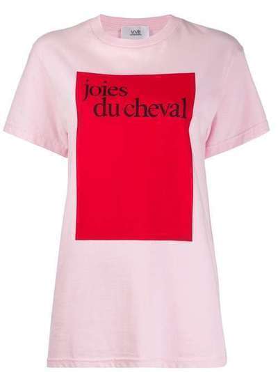 Victoria Victoria Beckham футболка Joies Du Cheval 2220JTS000980A