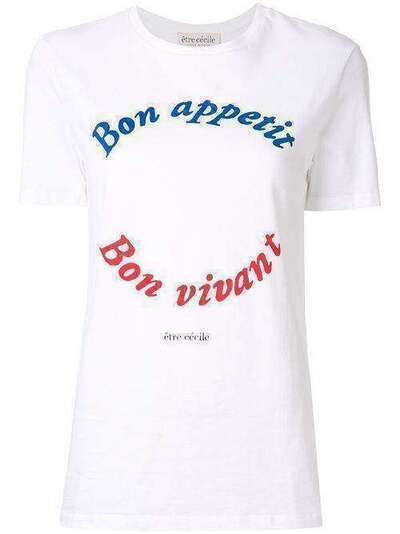 Être Cécile футболка Bon Appetit BONT