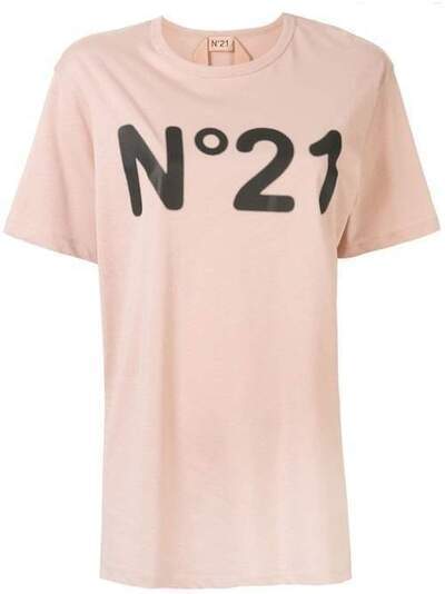 Nº21 футболка свободного кроя с логотипом 20EN2S0F0526314