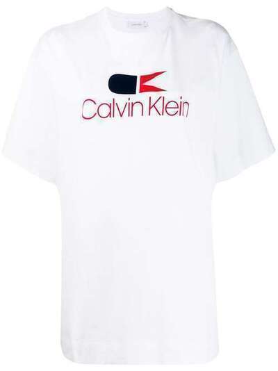 Calvin Klein футболка оверсайз с логотипом K20K201091