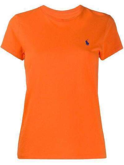 Polo Ralph Lauren футболка с круглым вырезом и вышитым логотипом 211734144023