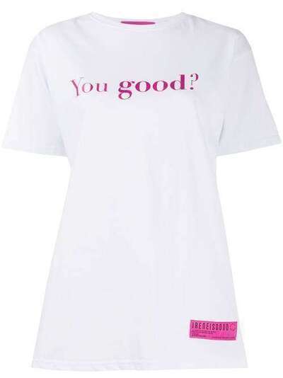 IRENEISGOOD футболка с принтом You Good? IGTYG001100