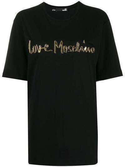 Love Moschino футболка с логотипом W4F8725M3517