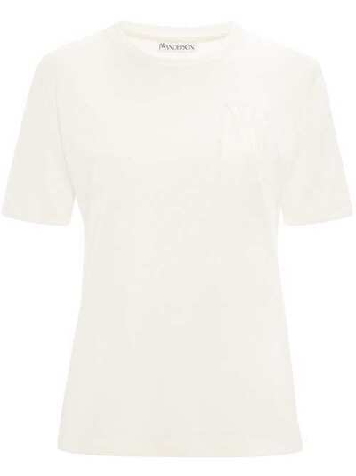JW Anderson футболка JWA с вышивкой JE0047PG0079002
