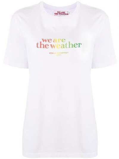 Stella McCartney футболка We Are the Weather 381701SNW70