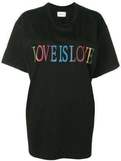Alberta Ferretti футболка Love is Love J0707172