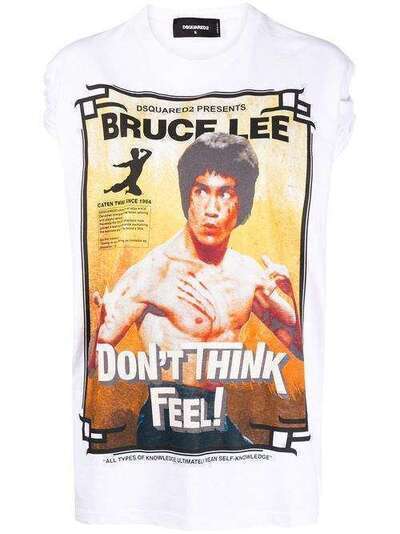 Dsquared2 футболка с принтом Bruce Lee S72GD0241S22507