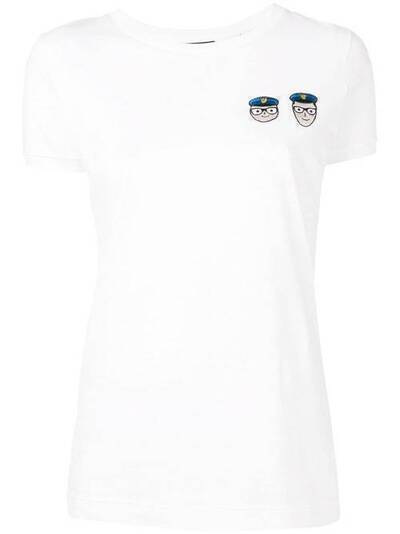 Dolce & Gabbana футболка с нашивкой F8H32ZG7RGT