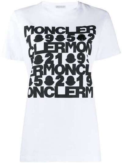 Moncler футболка с логотипом 8090850V8093