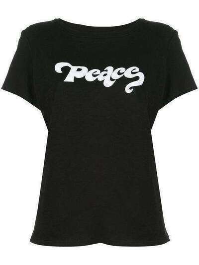 Cinq A Sept футболка с принтом Peace ZT3502392Z