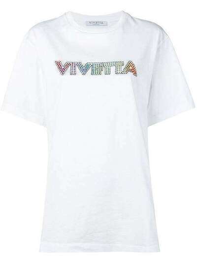 Vivetta футболка с логотипом VP917AVOLA