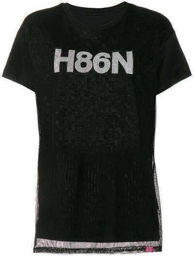 Hogan футболка с графичным принтом и круглым вырезом KQWB3400180RTMB999