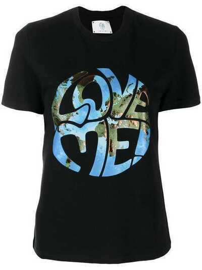 Alberta Ferretti футболка Love Me! с принтом J07046661