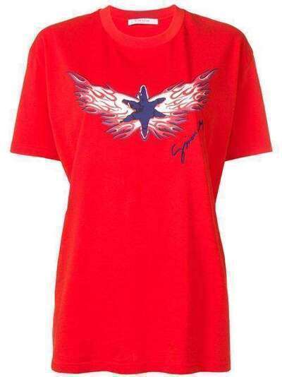 Givenchy футболка с принтом звезды BW70603Z1S