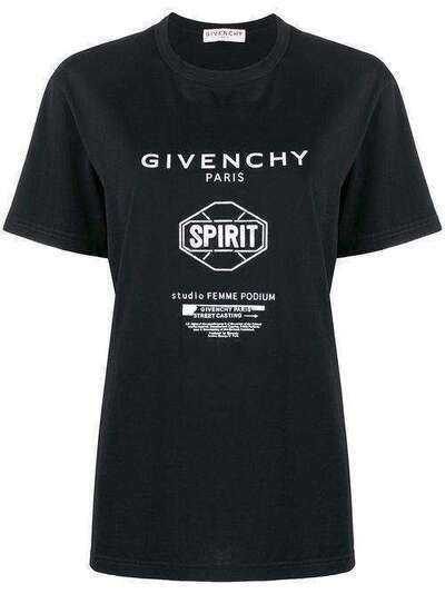 Givenchy футболка Spirit с принтом BW70753Z33