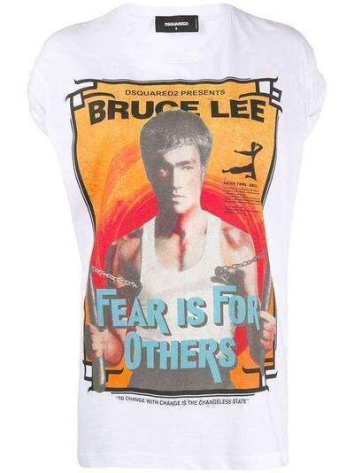 Dsquared2 футболка с принтом Bruce Lee S72GD0240S22507