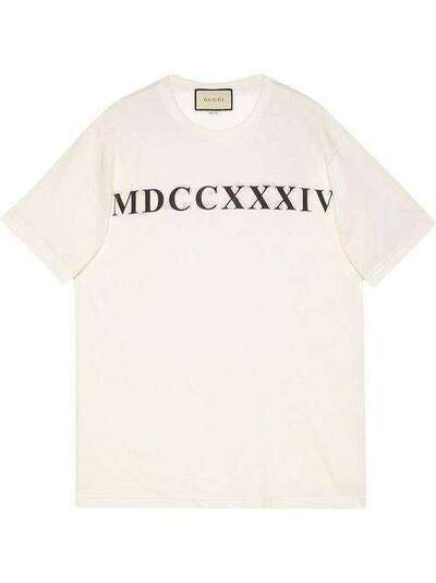 Gucci футболка с принтом 539081XJCB5