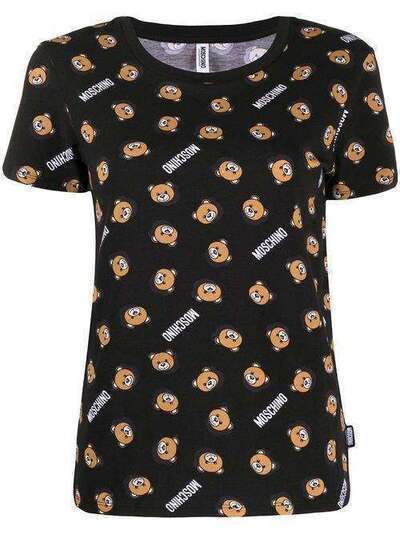 Moschino футболка с принтом Teddy Bear A19149005